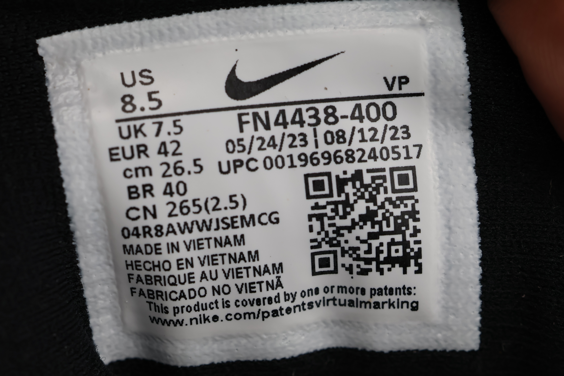 Nike Air Penny II QS Atlantic Blue/White Sneakers Size 8.5 - Image 6