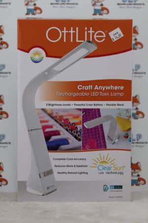 OttLite Rechargeable LED Task Lamp with ClearSun Technology