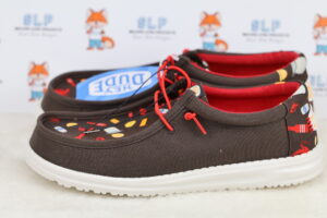 Hey Dude Wally Crawfish Multi Casual Shoes Size 9