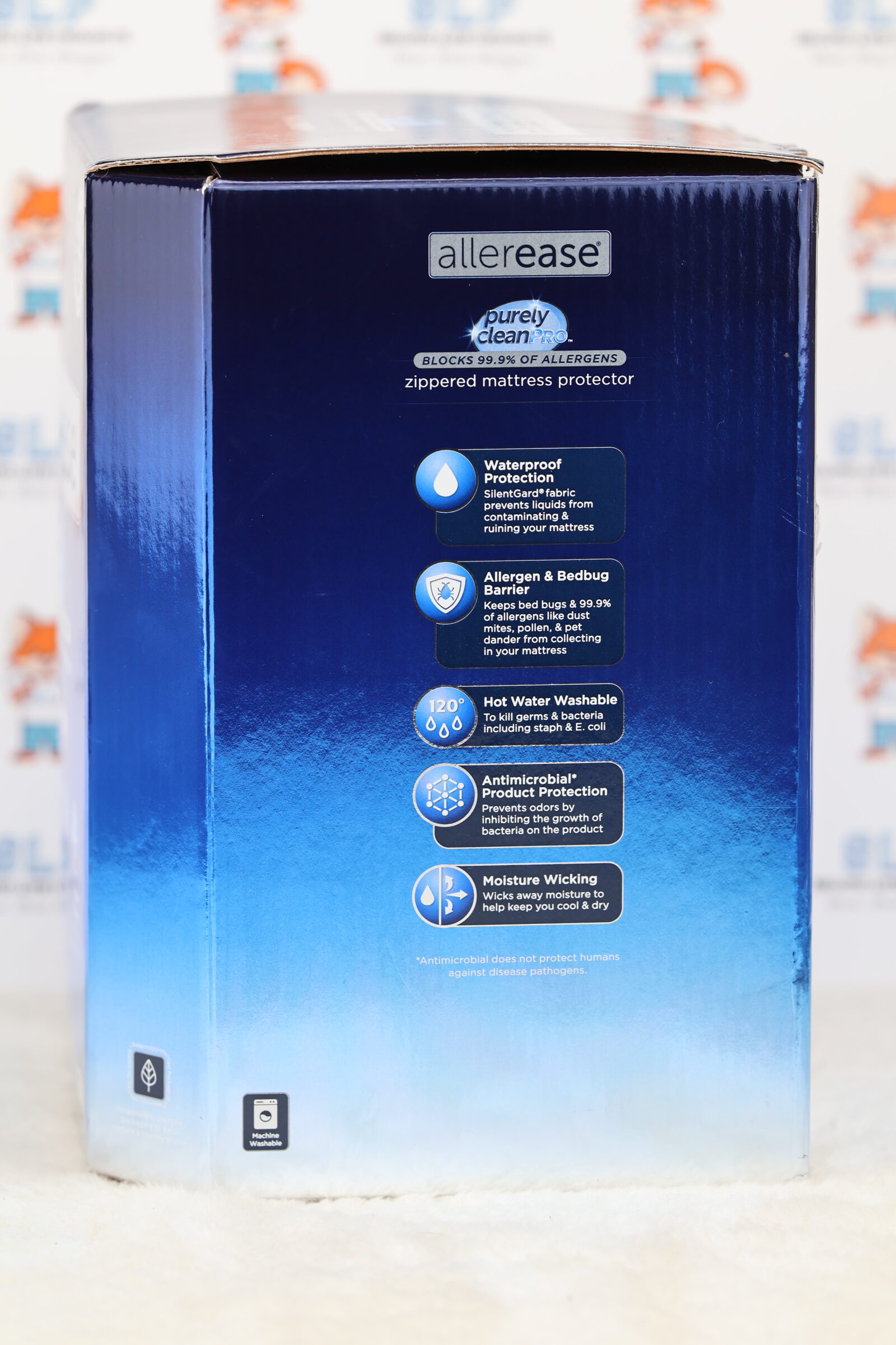 AllerEase Maximum Zippered Mattress Protector King Size - Image 7