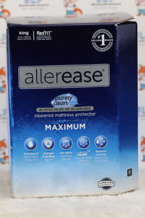 AllerEase Maximum Zippered Mattress Protector King Size