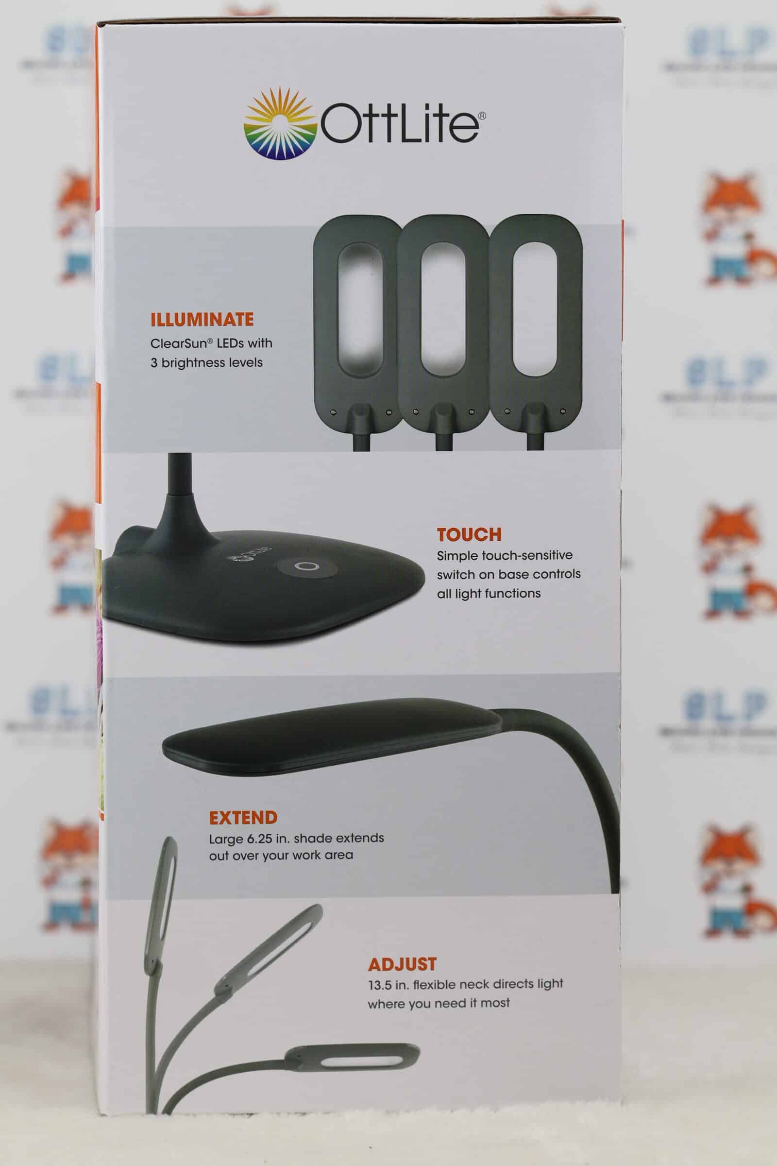 OttLite Flexible Soft Touch LED Desk Lamp with ClearSun - Image 5