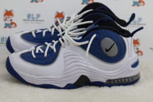 Nike Air Penny II QS Atlantic Blue/White Sneakers Size 8.5