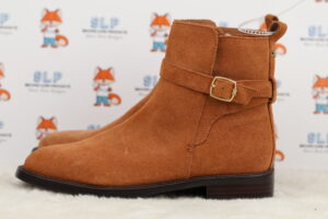 Sam Edelman Nolynn Tan Suede Ankle Boots Size 6.5M