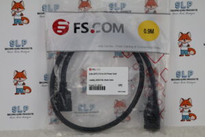 FS.com 0.9m C14 to C19 Power Cord 14AWG 250V Black