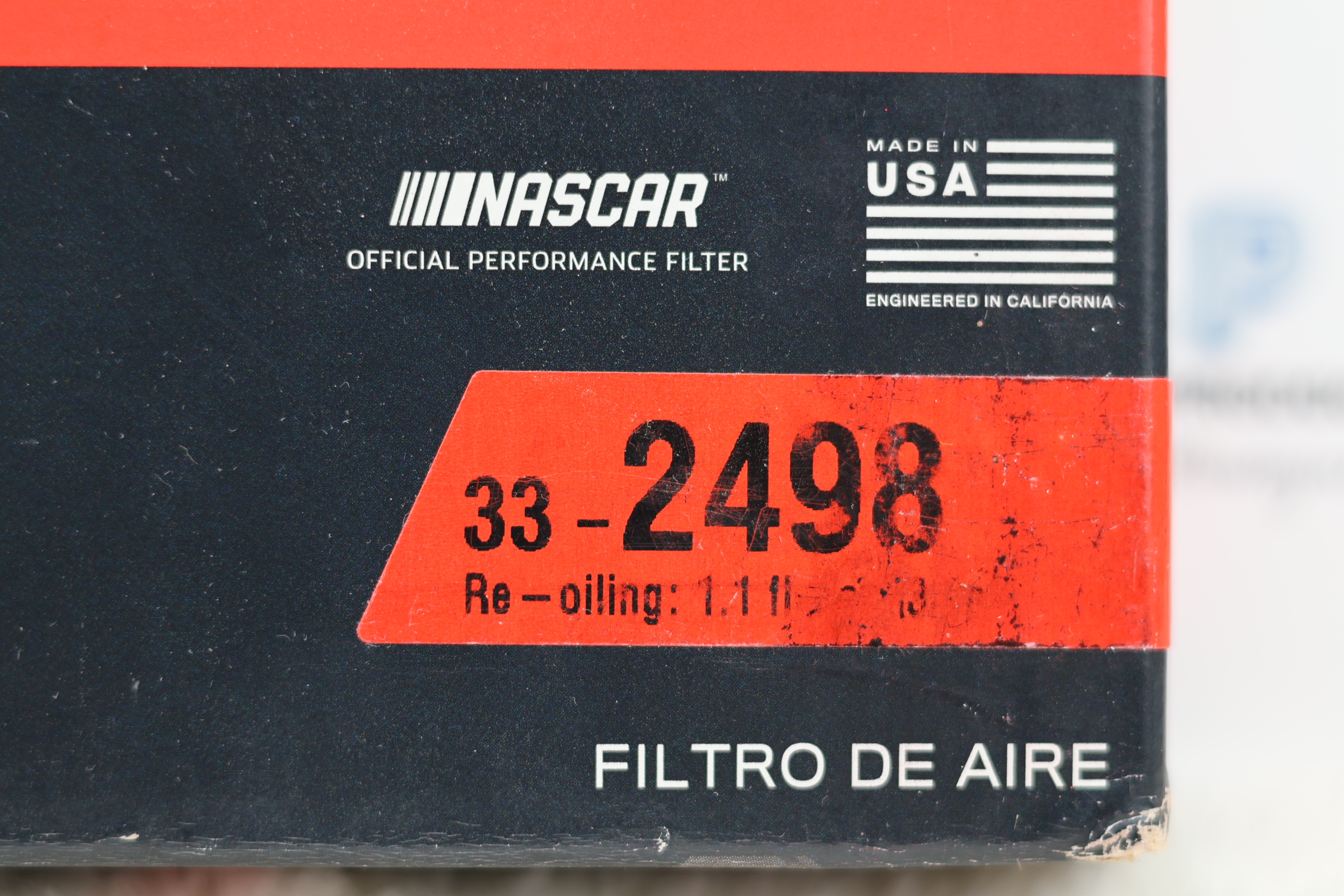 K&N Performance Lifetime Engine Air Filter 33-2498 - Image 2