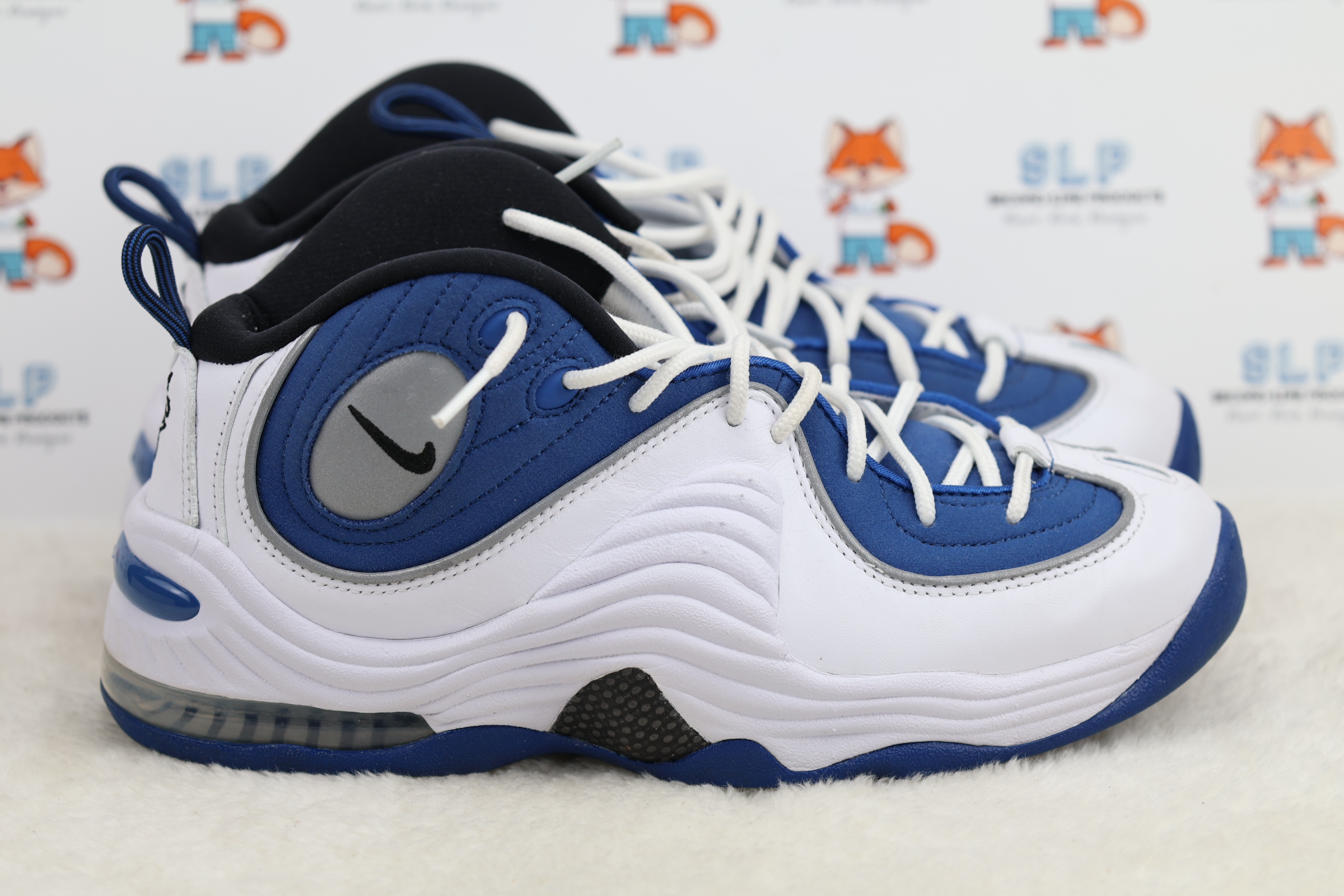 Nike Air Penny II QS Atlantic Blue/White Sneakers Size 8.5 - Image 2